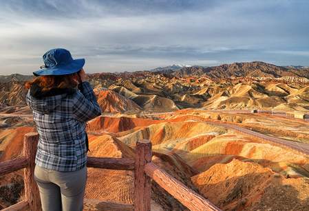 De Regenboogbergen van Zhangye