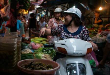 Saigon scooter en streetfood safari