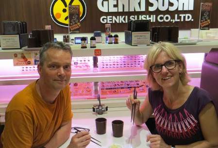 Sushi & sumo in trendy Tokyo